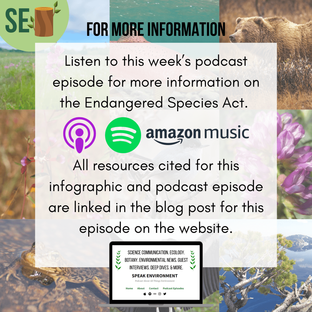 Slide 9/10. This slide is directing viewers to this blog post for the episode link and sources cited.